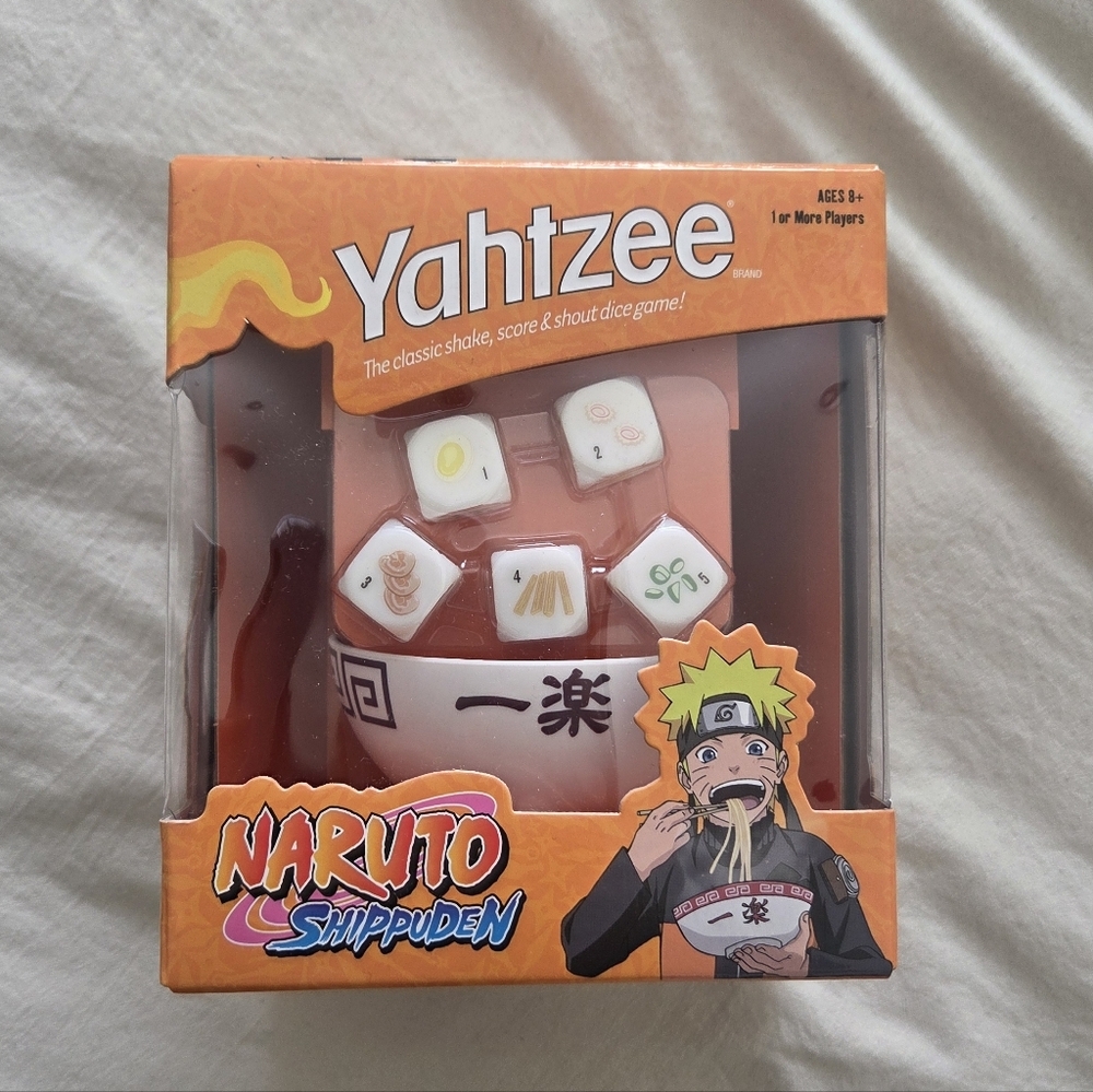 Naruto Shippuden Yahtzee Dice Game